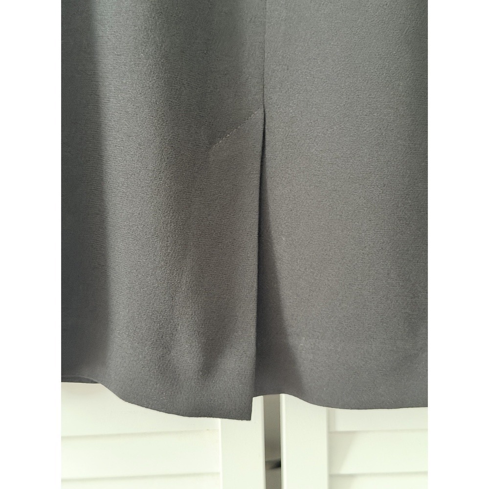 TALBOTS Women's A Line Classic Short Sleeve Black‎ Dress Size 12 - Picture 5 of 8